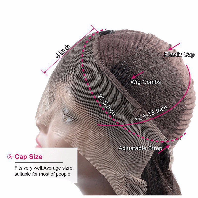 Ombre Lace Front Human Hair Wigs Remy Colorful - Boss Boutique Hair and Accessories