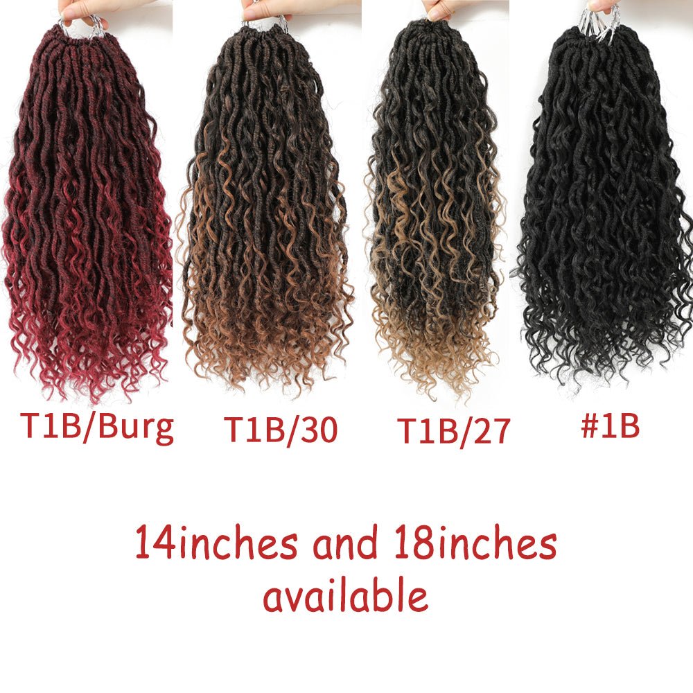 Feizifeizi Concubine, Chemical Fiber Crochet Hair, Dirty Braids - Boss Boutique Hair and Accessories
