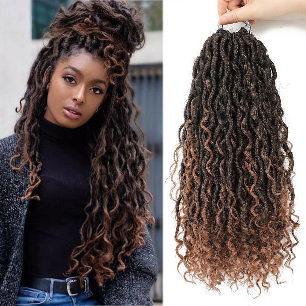 Feizifeizi Concubine, Chemical Fiber Crochet Hair, Dirty Braids - Boss Boutique Hair and Accessories