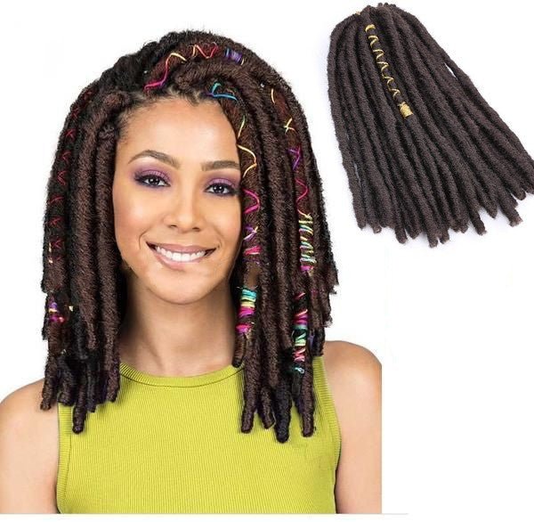 Soft Dread Locs Twist Hair Faux Locs Crochet Braids - Boss Boutique Hair and Accessories