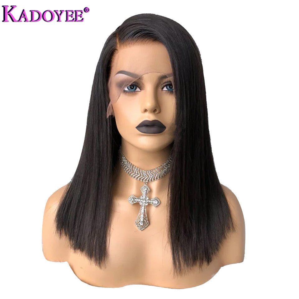 Europe, America, African Wigs,Female Human Hair Wigs, Front Lace Real Wigs - Boss Boutique Hair and Accessories