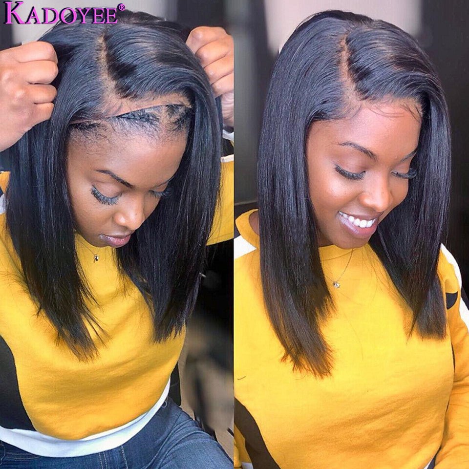 Europe, America, African Wigs,Female Human Hair Wigs, Front Lace Real Wigs - Boss Boutique Hair and Accessories