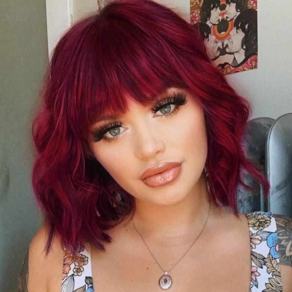 European And American Wigs Black Ladies Short Curly Hair Wig Set - Boss Boutique Hair and Accessories