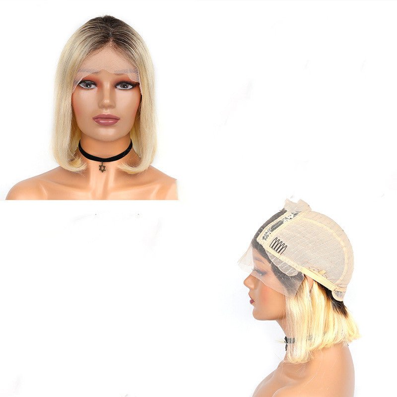 Lace Human Hair Wig Human Hair Wig Hand - woven Wig - Boss Boutique Hair and Accessories