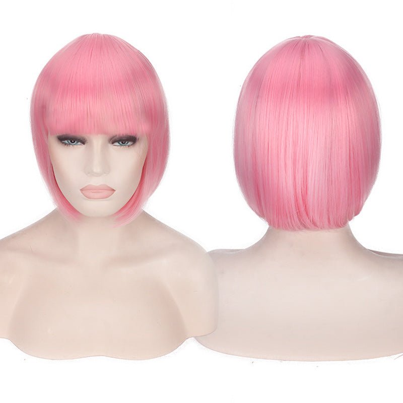 cosplay wig short hair bob - Boss Boutique Hair and Accessories