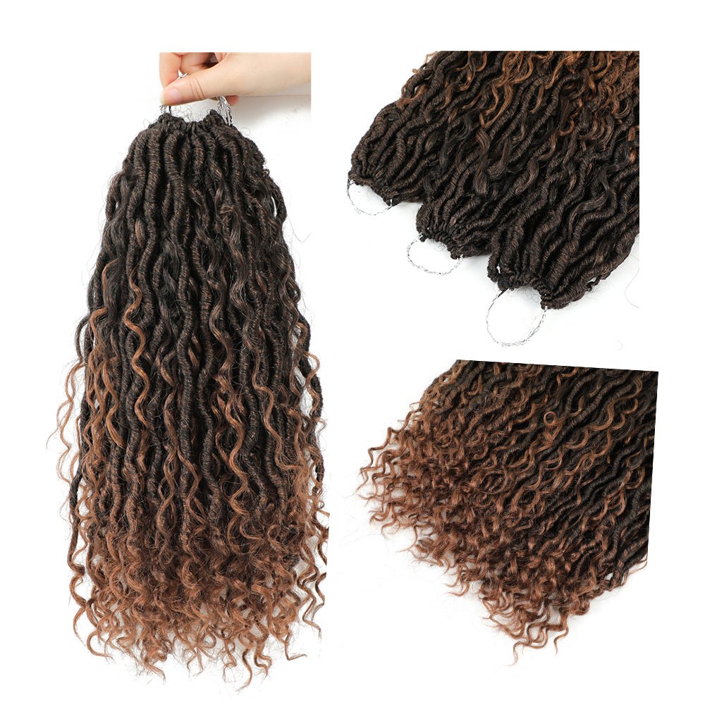Feizifeizi Concubine, Chemical Fiber Crochet Hair, Dirty Braids - Boss Boutique Hair and Accessories