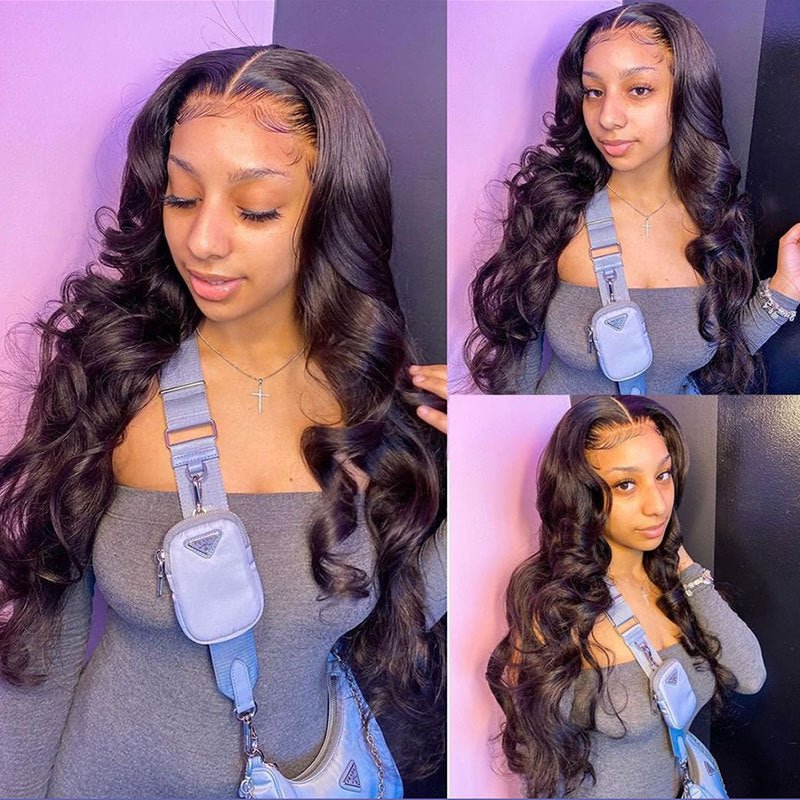 Loose Deep Wave13x4 Transparent Lace Human Hair Sleeve - Boss Boutique Hair and Accessories