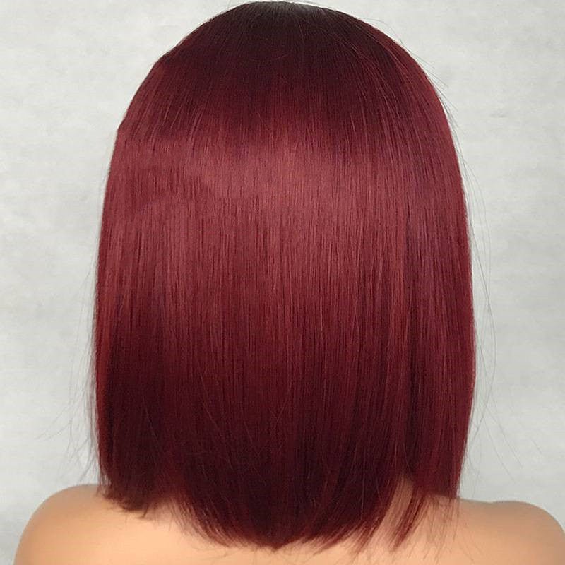 Water Wave Peruvian Human Hair Glueless Lace Front Wigs Cap - Boss Boutique Hair and Accessories