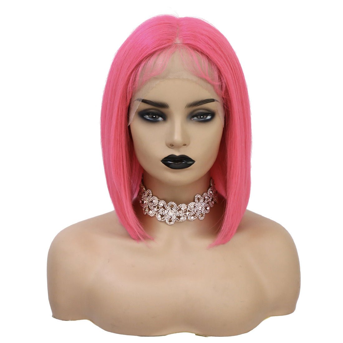 Women's European And American T - shaped Front Lace Bob Head Cover - Boss Boutique Hair and Accessories