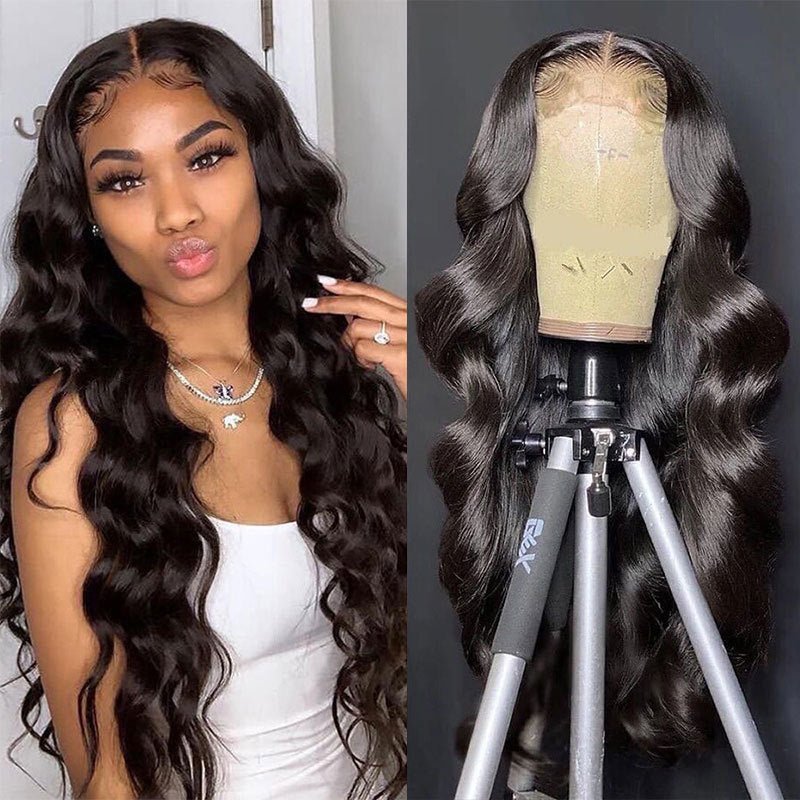 Loose Deep Wave13x4 Transparent Lace Human Hair Sleeve - Boss Boutique Hair and Accessories
