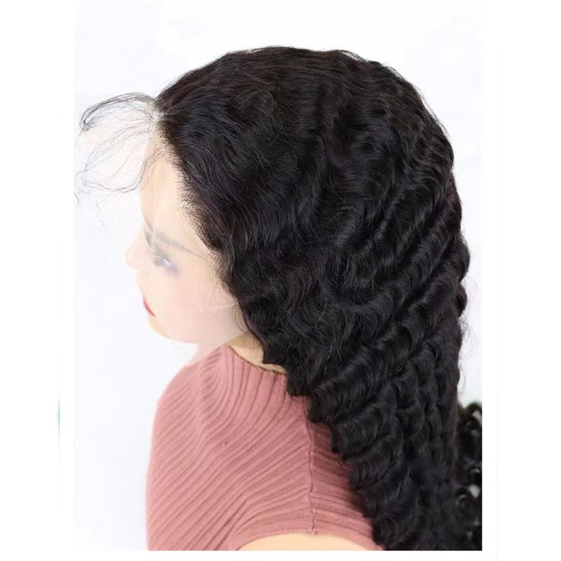 Deep Wave Lace Front Wig Human Hair - Boss Boutique Hair and Accessories