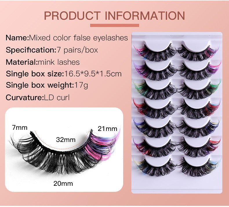 High Mink Hair Color Thick And Curly Eyelashes - Boss Boutique Hair and Accessories