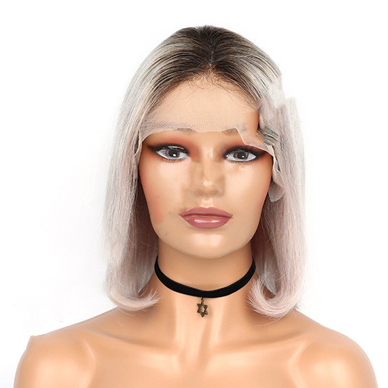 Lace Human Hair Wig Human Hair Wig Hand - woven Wig - Boss Boutique Hair and Accessories
