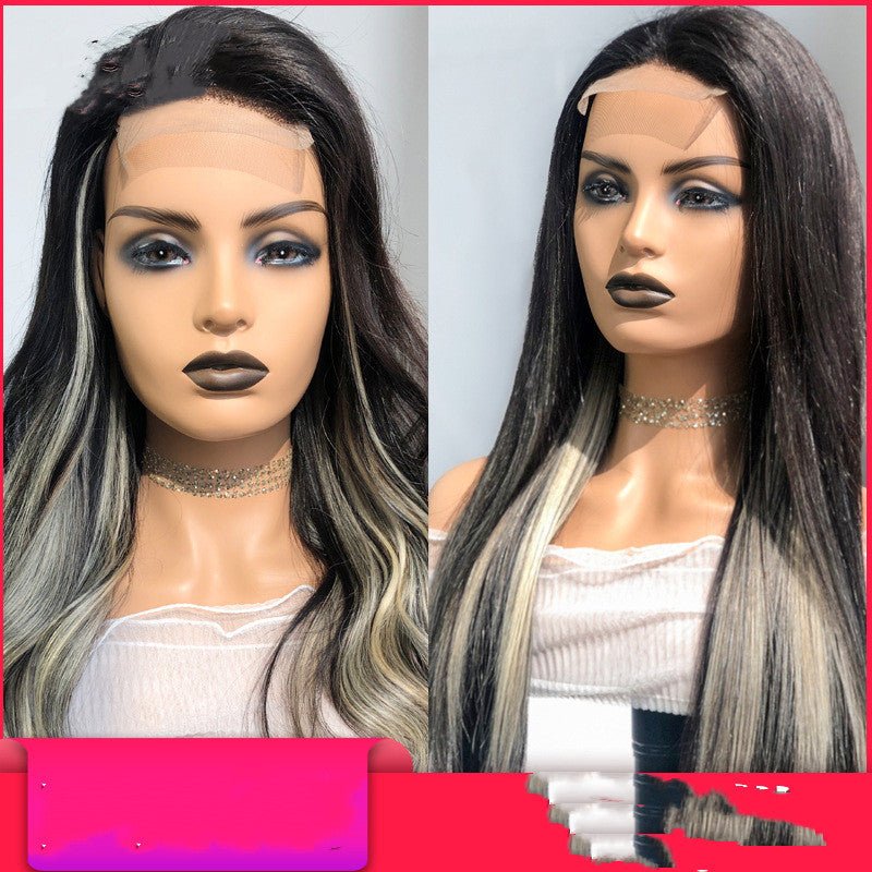 Reality Wig Headgear Lace Headgear Straight Body Wave Human Hair Wigs - Boss Boutique Hair and Accessories