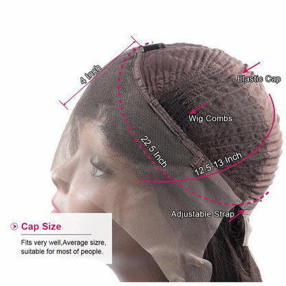 Ombre Lace Front Human Hair Wigs Remy Colorful - Boss Boutique Hair and Accessories