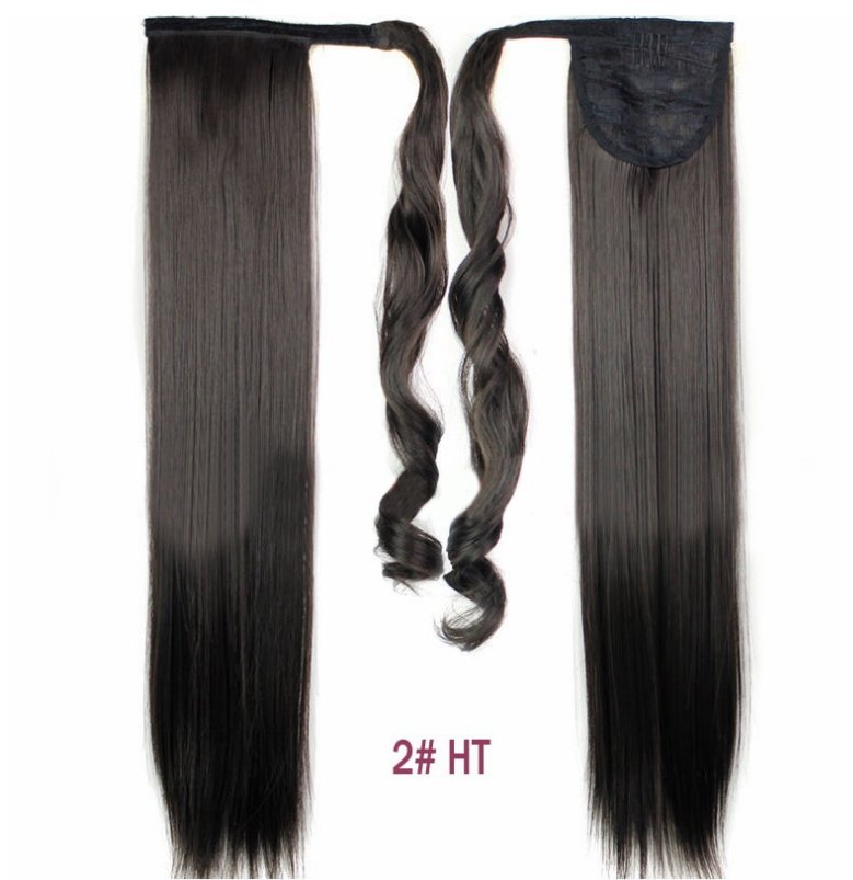 Velcro Wig Ponytail Straight Invisible Hair Extension - Boss Boutique Hair and Accessories