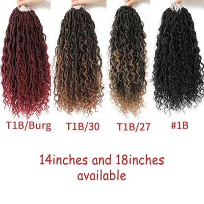 Feizifeizi Concubine, Chemical Fiber Crochet Hair, Dirty Braids - Boss Boutique Hair and Accessories