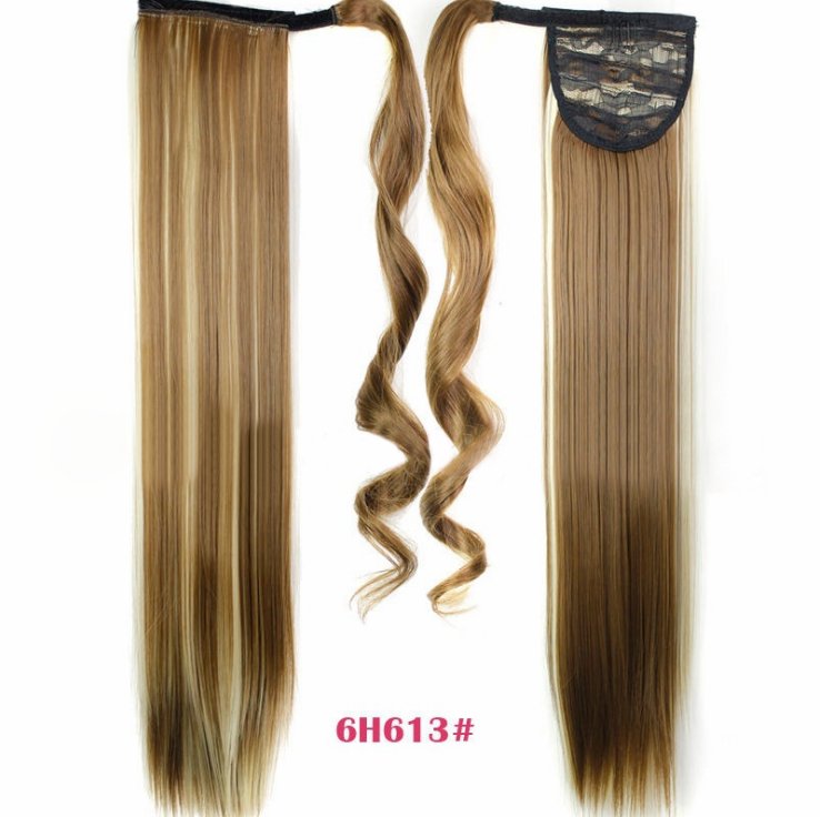 Velcro Wig Ponytail Straight Invisible Hair Extension - Boss Boutique Hair and Accessories