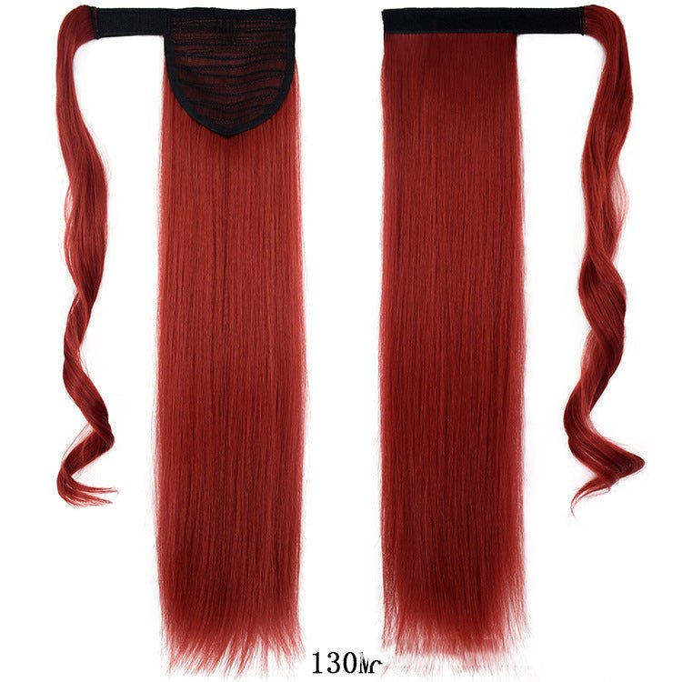 Velcro Wig Ponytail Straight Invisible Hair Extension - Boss Boutique Hair and Accessories