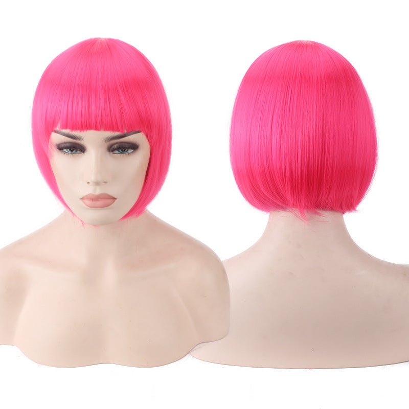 cosplay wig short hair bob - Boss Boutique Hair and Accessories