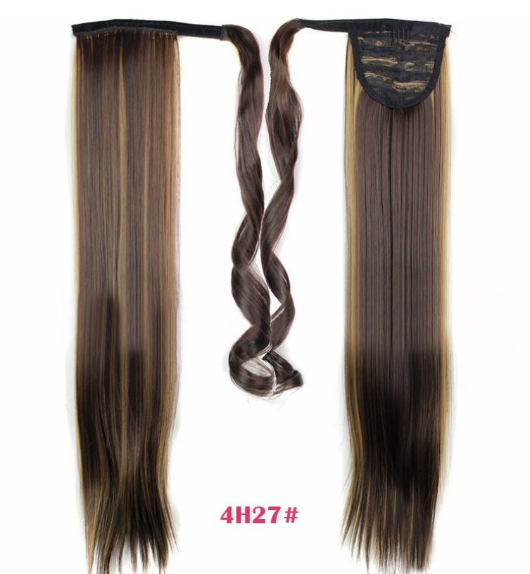 Velcro Wig Ponytail Straight Invisible Hair Extension - Boss Boutique Hair and Accessories