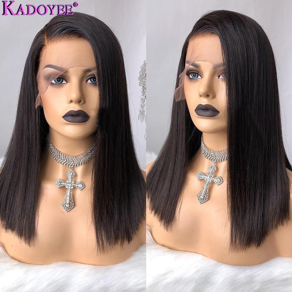 Europe, America, African Wigs,Female Human Hair Wigs, Front Lace Real Wigs - Boss Boutique Hair and Accessories
