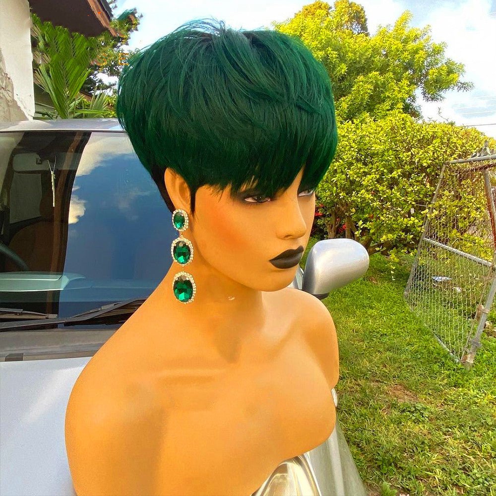 Wigs Female European And American Wig Short Hair Wig Short Straight Hair Bob Hair Wig - Boss Boutique Hair and Accessories