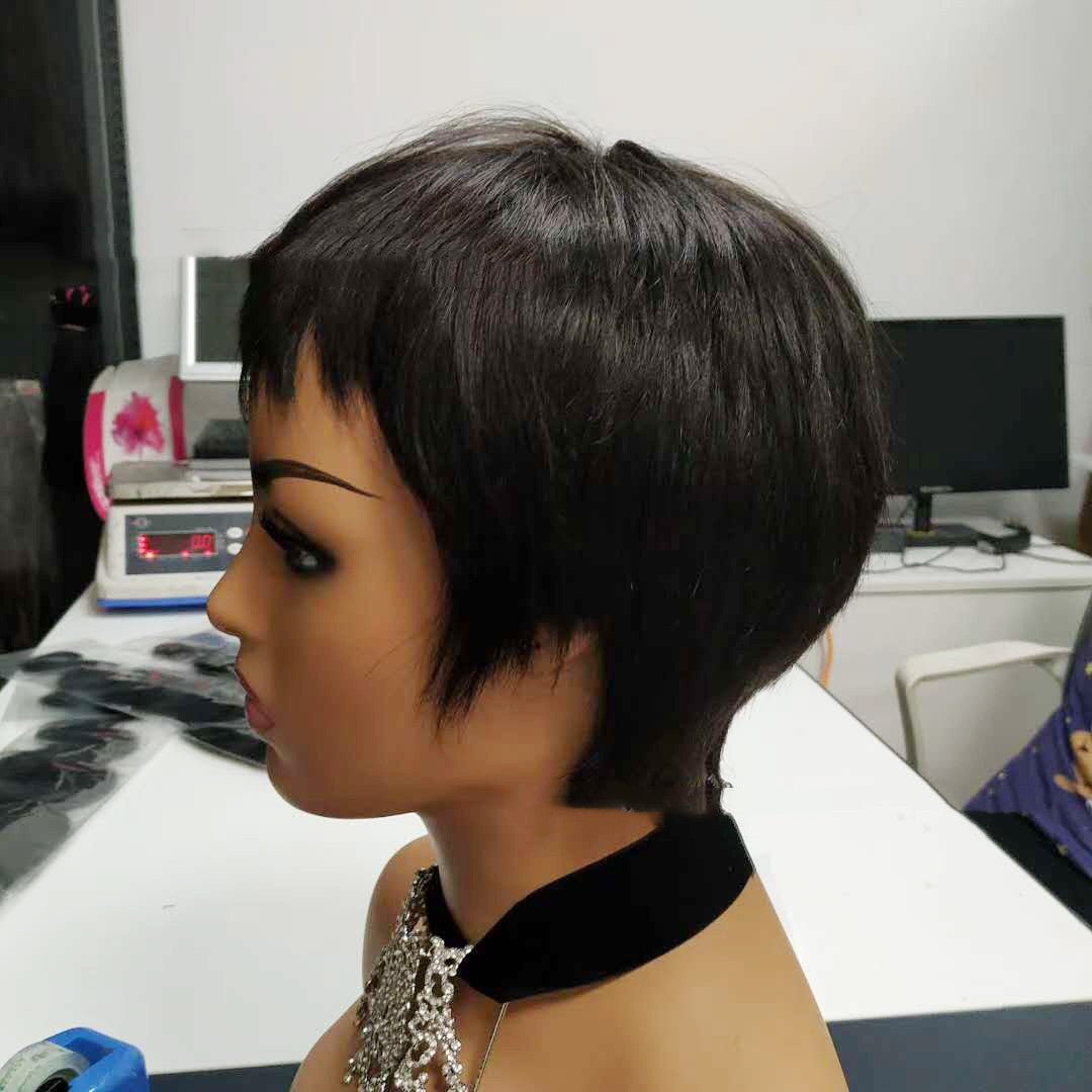Human Hair Short Wig Non Lace Wigs - Boss Boutique Hair and Accessories