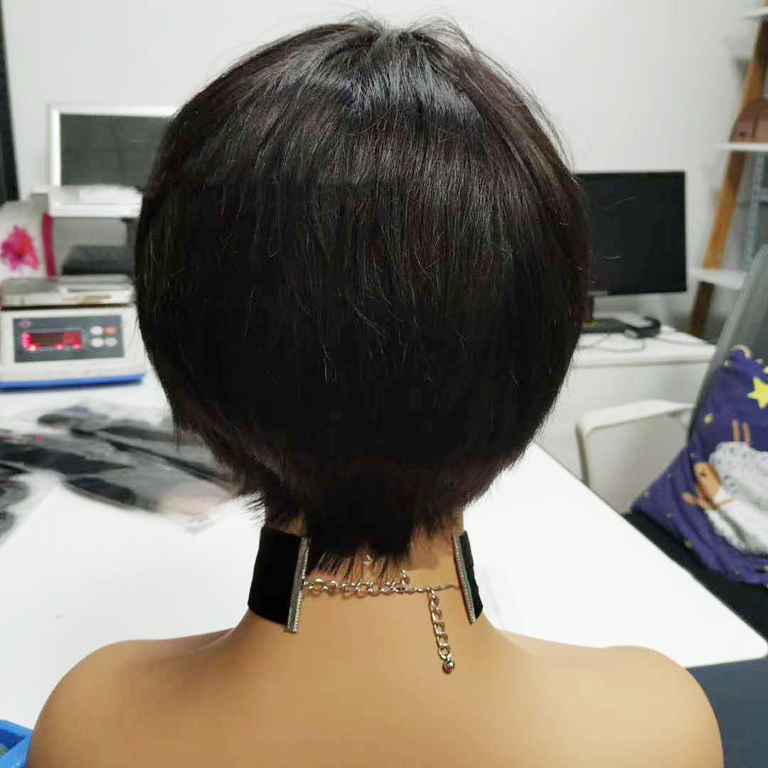 Human Hair Short Wig Non Lace Wigs - Boss Boutique Hair and Accessories