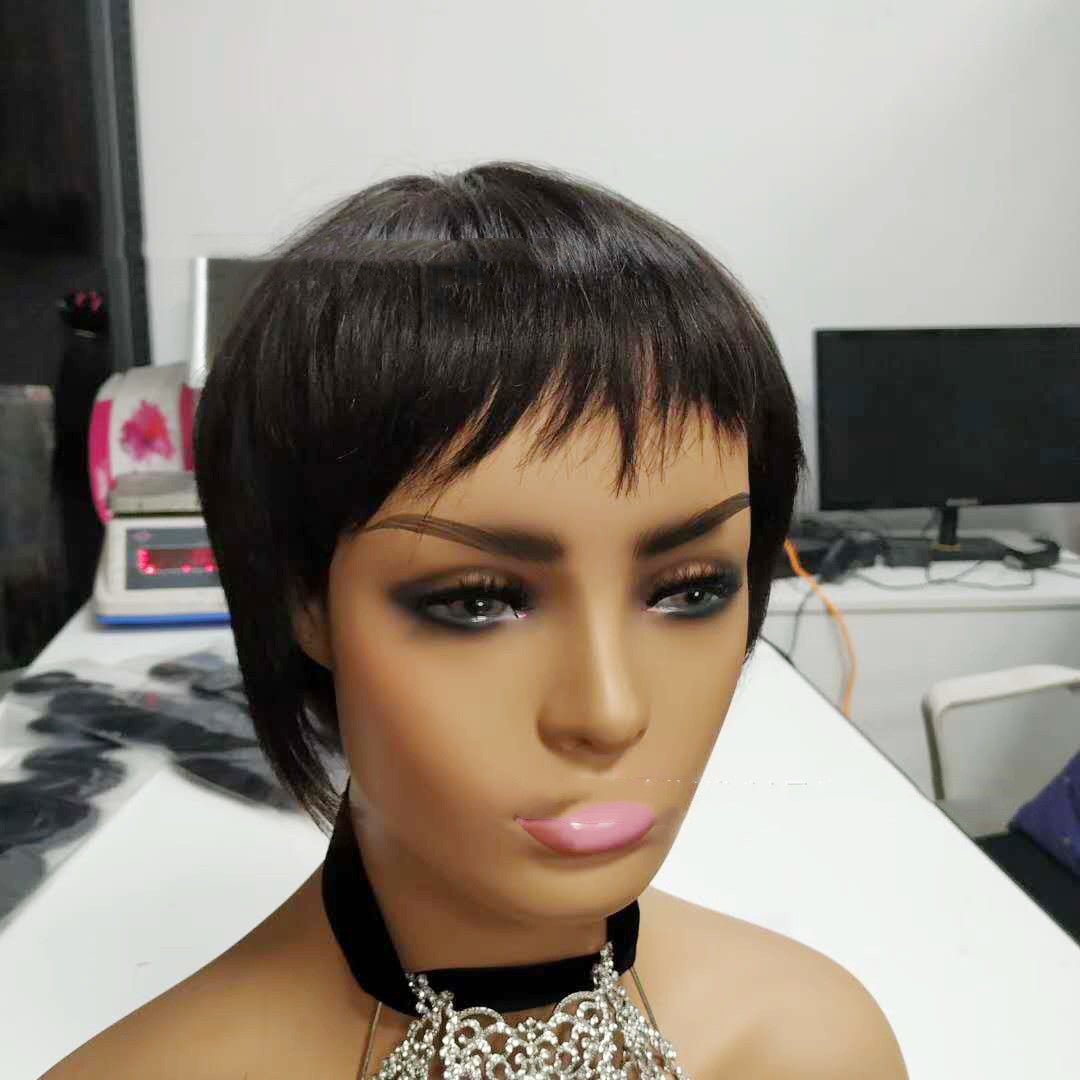 Human Hair Short Wig Non Lace Wigs - Boss Boutique Hair and Accessories