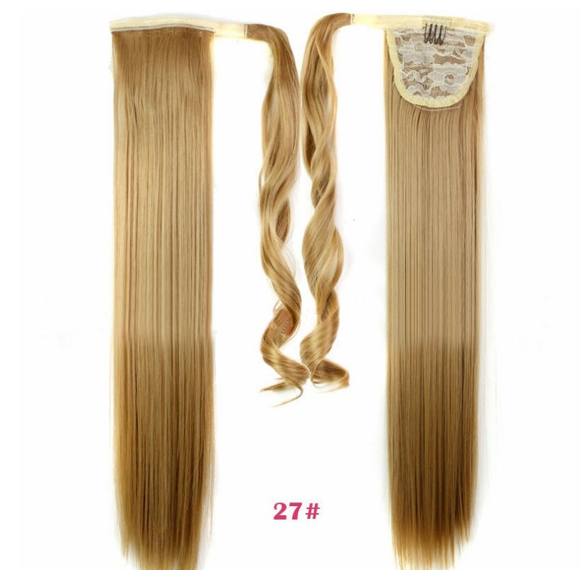 Velcro Wig Ponytail Straight Invisible Hair Extension - Boss Boutique Hair and Accessories
