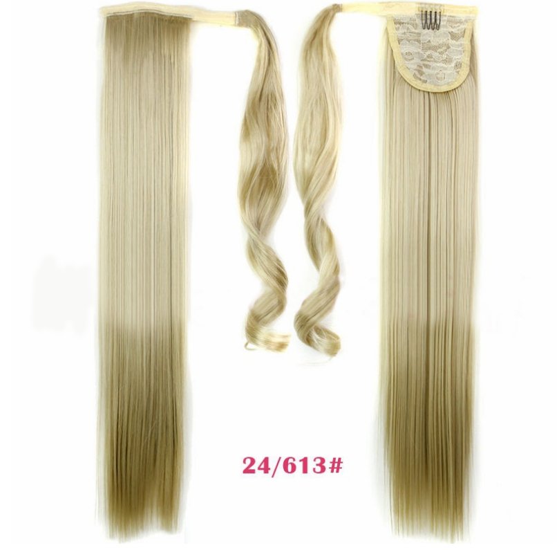 Velcro Wig Ponytail Straight Invisible Hair Extension - Boss Boutique Hair and Accessories