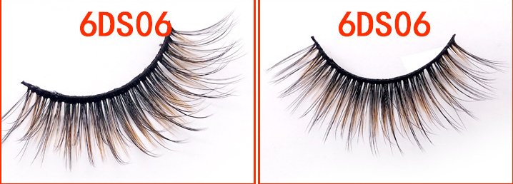 Gradient Color 6D Mink Fake Eyelashes - Boss Boutique Hair and Accessories