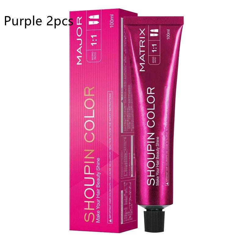 100ml Salon Hairdressing Hair Dye Cream Mermaid Coloring Shampoo - Boss Boutique Hair and Accessories