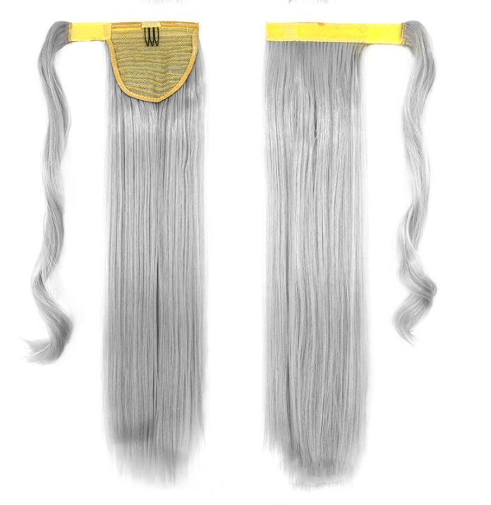 Velcro Wig Ponytail Straight Invisible Hair Extension - Boss Boutique Hair and Accessories
