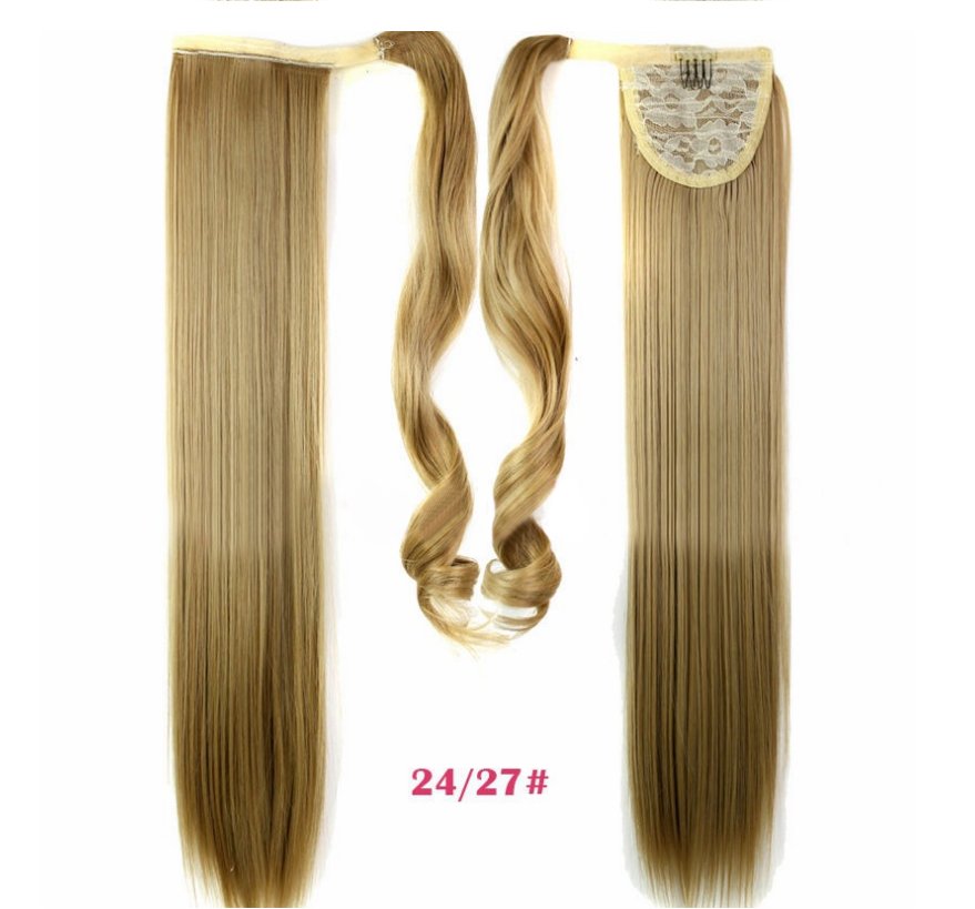 Velcro Wig Ponytail Straight Invisible Hair Extension - Boss Boutique Hair and Accessories