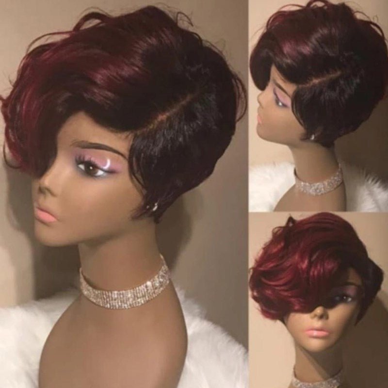 Fashion Ladies Ombre Wig Short Curly Hair - Boss Boutique Hair and Accessories