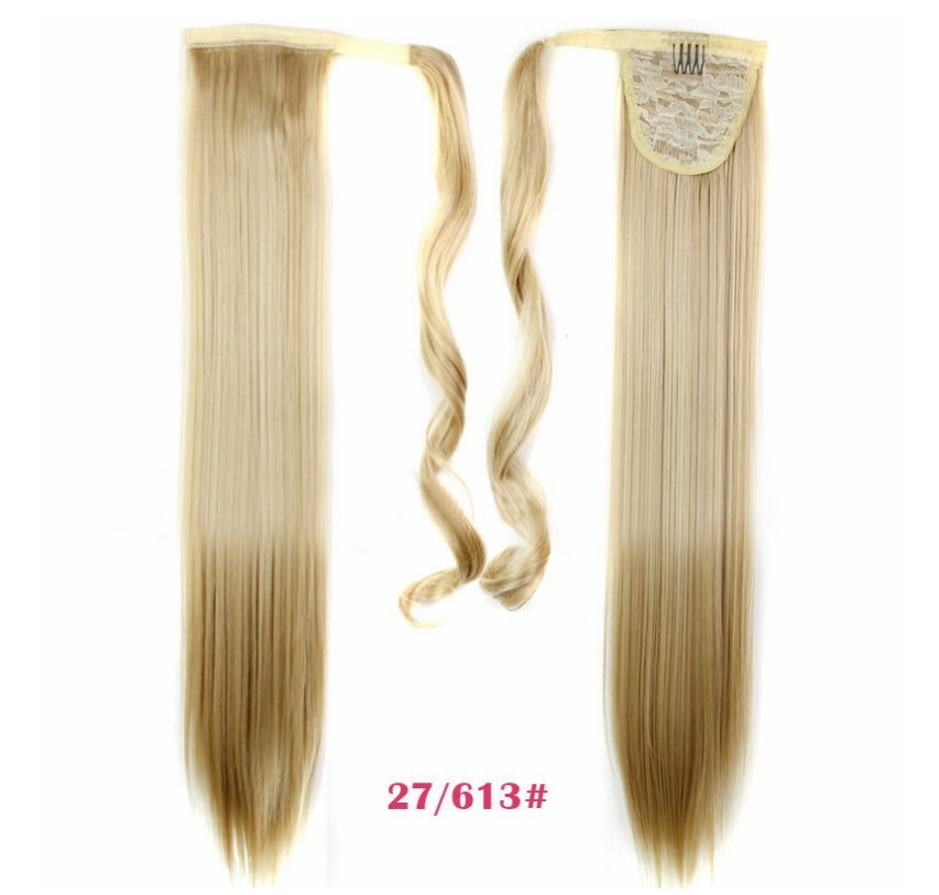 Velcro Wig Ponytail Straight Invisible Hair Extension - Boss Boutique Hair and Accessories