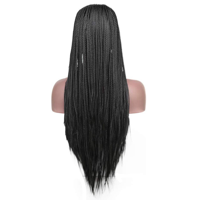 Braided Wigs Synthetic Lace Front Wig Black - Boss Boutique Hair and Accessories