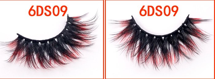 Gradient Color 6D Mink Fake Eyelashes - Boss Boutique Hair and Accessories