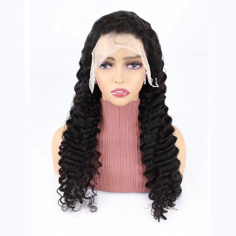 Deep Wave Lace Front Wig Human Hair - Boss Boutique Hair and Accessories