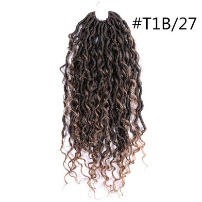 Feizifeizi Concubine, Chemical Fiber Crochet Hair, Dirty Braids - Boss Boutique Hair and Accessories