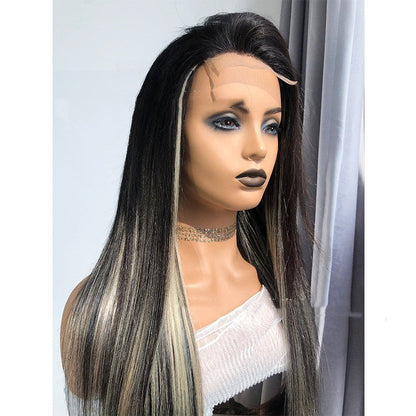 Reality Wig Headgear Lace Headgear Straight Body Wave Human Hair Wigs - Boss Boutique Hair and Accessories