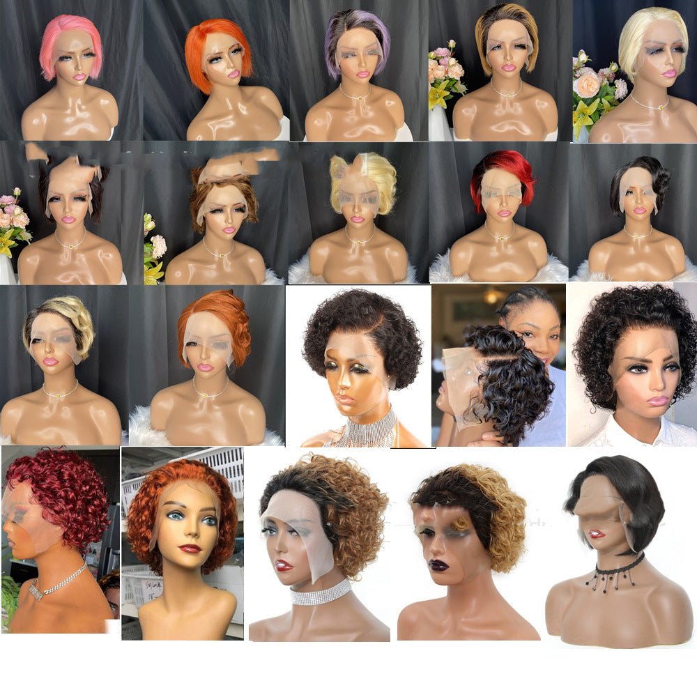 Cut Real Hair Front Lace Wig - Boss Boutique Hair and Accessories
