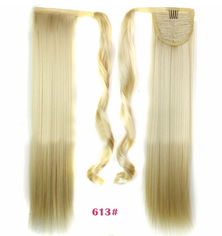 Velcro Wig Ponytail Straight Invisible Hair Extension - Boss Boutique Hair and Accessories