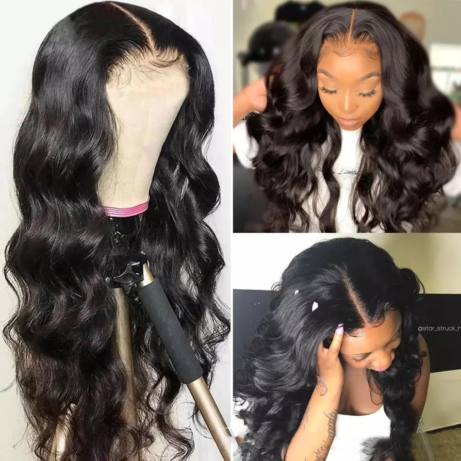 Body Wave Human Hair Lace Front Wigs - Boss Boutique Hair and Accessories