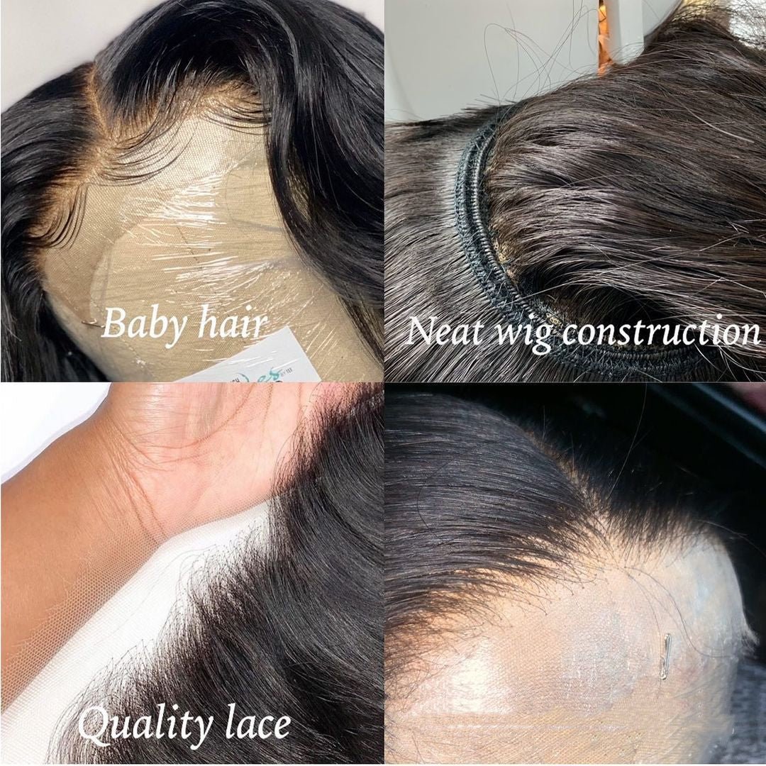 Body Wave Human Hair Lace Front Wigs - Boss Boutique Hair and Accessories