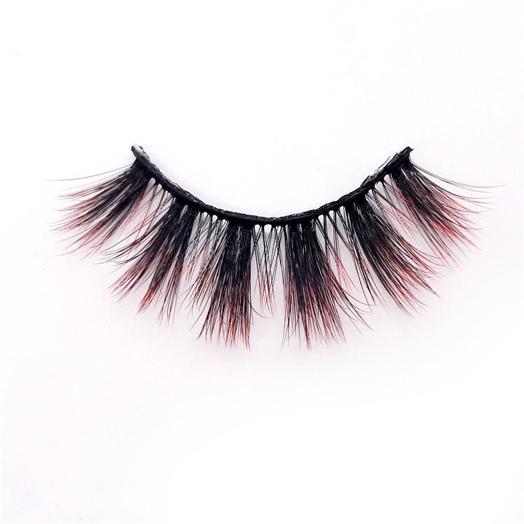 Gradient Color 6D Mink Fake Eyelashes - Boss Boutique Hair and Accessories