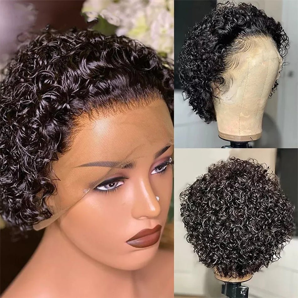 Cut Real Hair Front Lace Wig - Boss Boutique Hair and Accessories