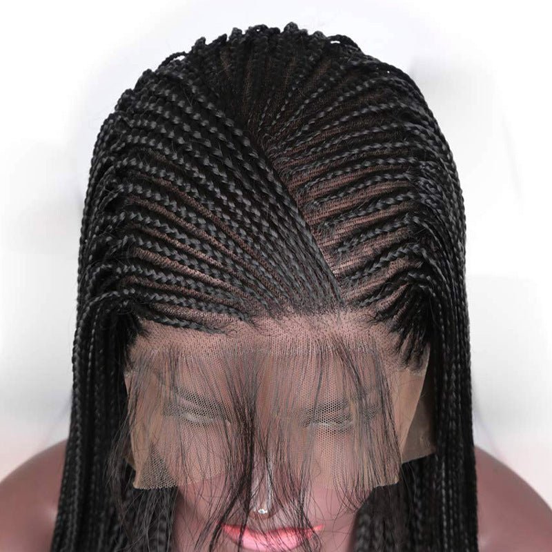 Braided Wigs Synthetic Lace Front Wig Black - Boss Boutique Hair and Accessories